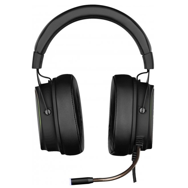 ყურსასამენი 2E 2E-HG350BK-7.1, Gaming Headset, Wired, RGB, 3.5mm, USB, USB Type-С, Black