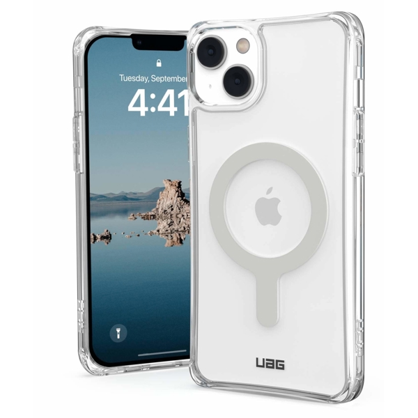 მობილურის ქეისი UAG 114069114343 Plyo, iPhone 14 Plus, Cover, Transparent