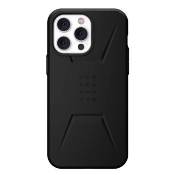 მობილურის ქეისი UAG 114039114040 Civilian, iPhone 14 Pro Max, Cover, Black