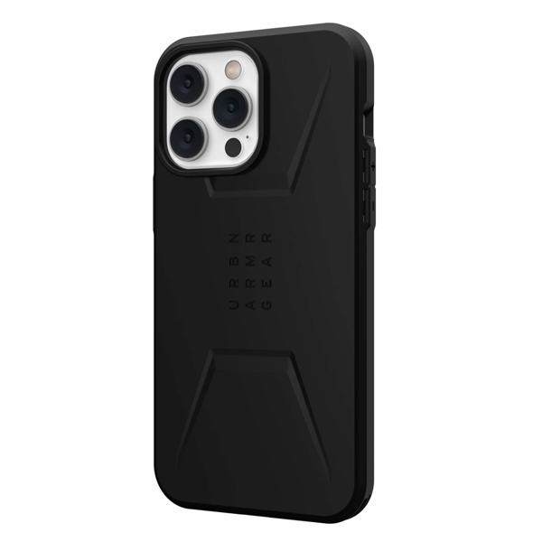 მობილურის ქეისი UAG 114039114040 Civilian, iPhone 14 Pro Max, Cover, Black