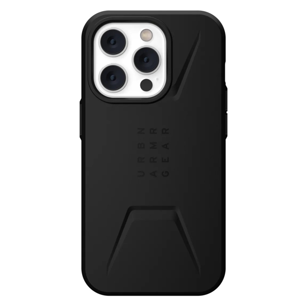 მობილურის ქეისი UAG 114038114040 Civilian, iPhone 14 Pro, Cover, Black