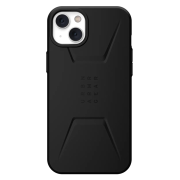 მობილურის ქეისი UAG 114037114040 Civilian, iPhone 14 Plus, Cover, Black