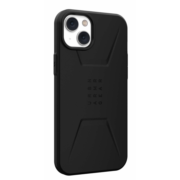 მობილურის ქეისი UAG 114037114040 Civilian, iPhone 14 Plus, Cover, Black