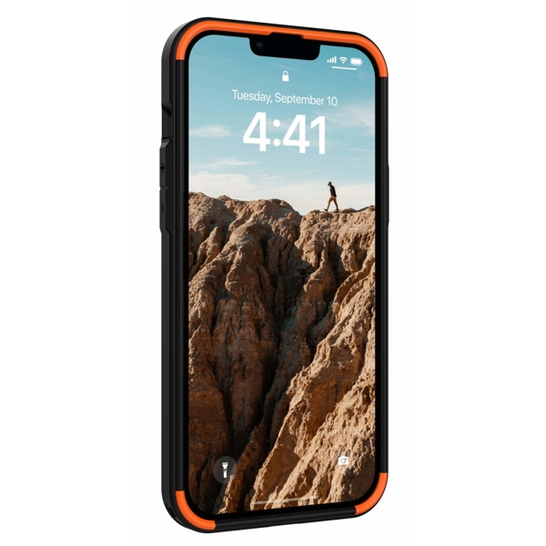 მობილურის ქეისი UAG 114037114040 Civilian, iPhone 14 Plus, Cover, Black