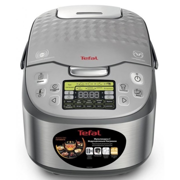 მულტსახარში Tefal RK807D/34, 1200W, 5L, Electric Glass Steamer, Silver