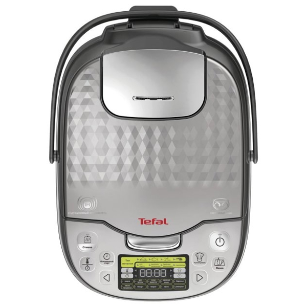 მულტსახარში Tefal RK807D/34, 1200W, 5L, Electric Glass Steamer, Silver