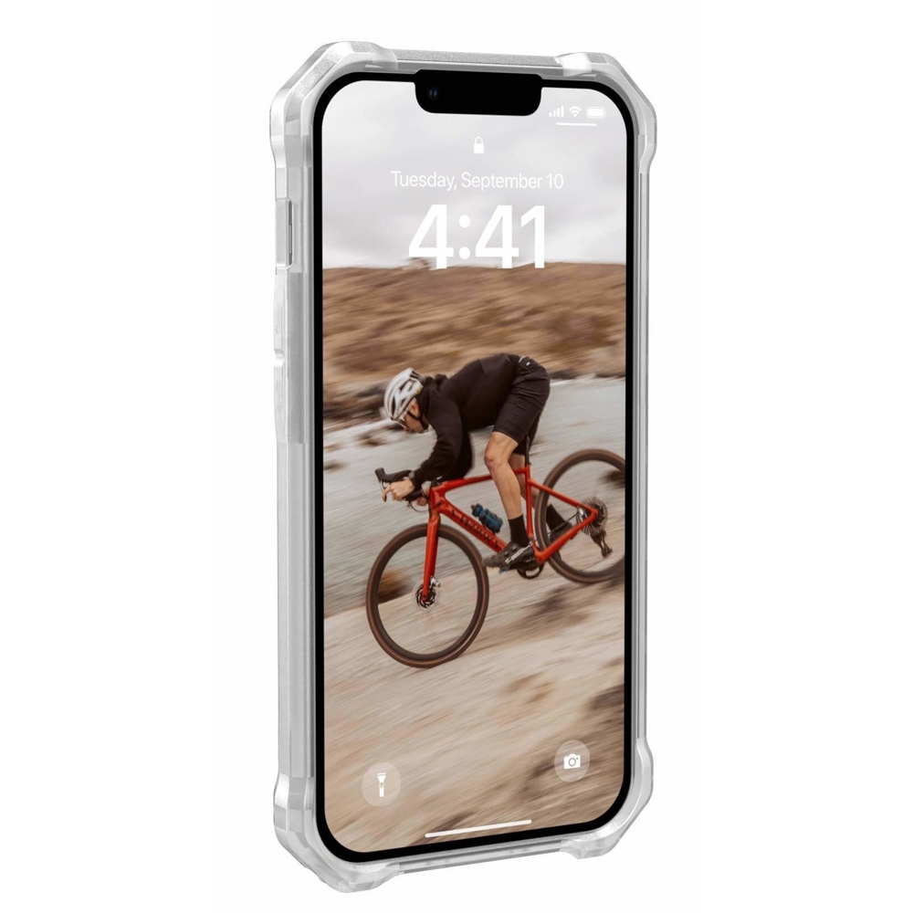მობილურის ქეისი UAG 114089110243 Essential Armor, iPhone 14, Cover, Frosted Ice