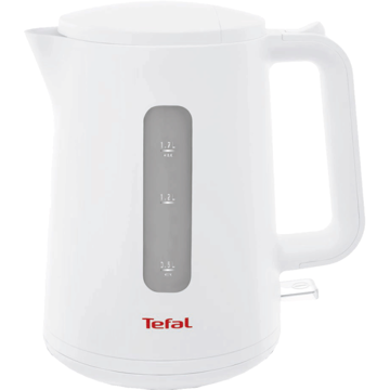 ელექტრო ჩაიდანი Tefal KO200130, 2400W, 1.7L, Electric Kettle, White