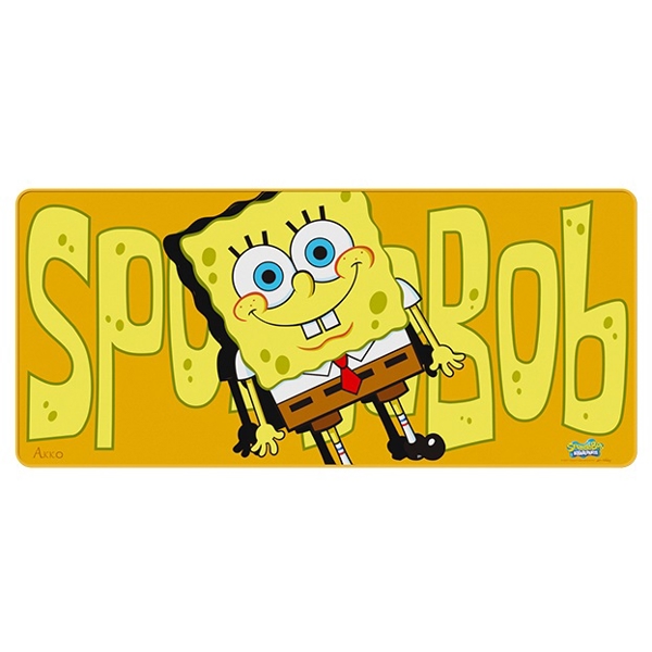 Akko 6925758610117 SpongeBob, Mouse Pad, XXL, Yellow