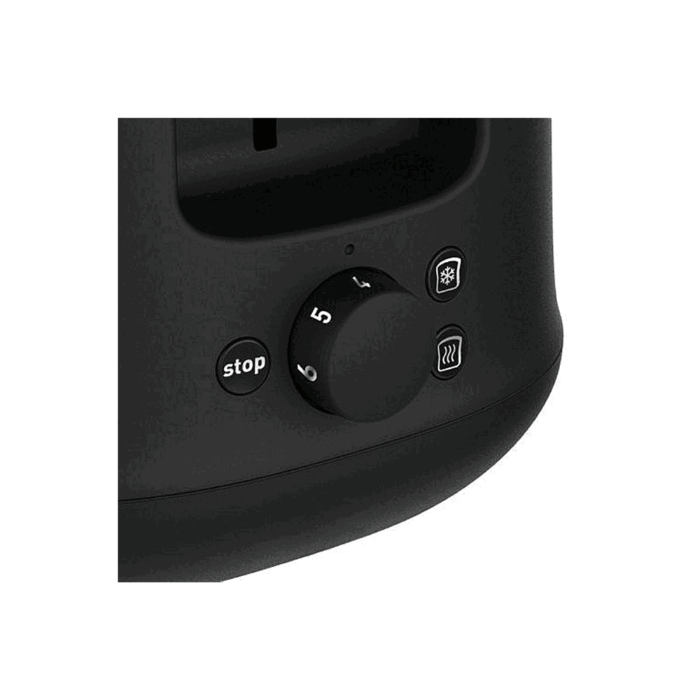 ტოსტერი Tefal TT340830, 980W, Toaster, Black/Silver