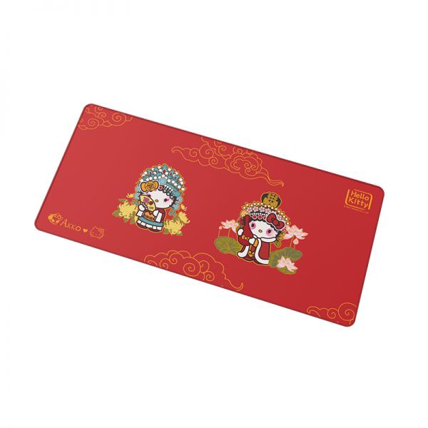 Akko 6925758615419 Hellokitty Peking Opera, Mouse Pad, XXL, Red