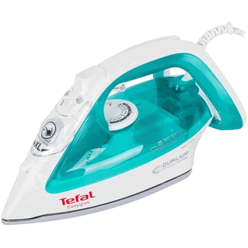 Tefal FV3951E0, 2400W, 170ML, Steam Iron, White/Blue