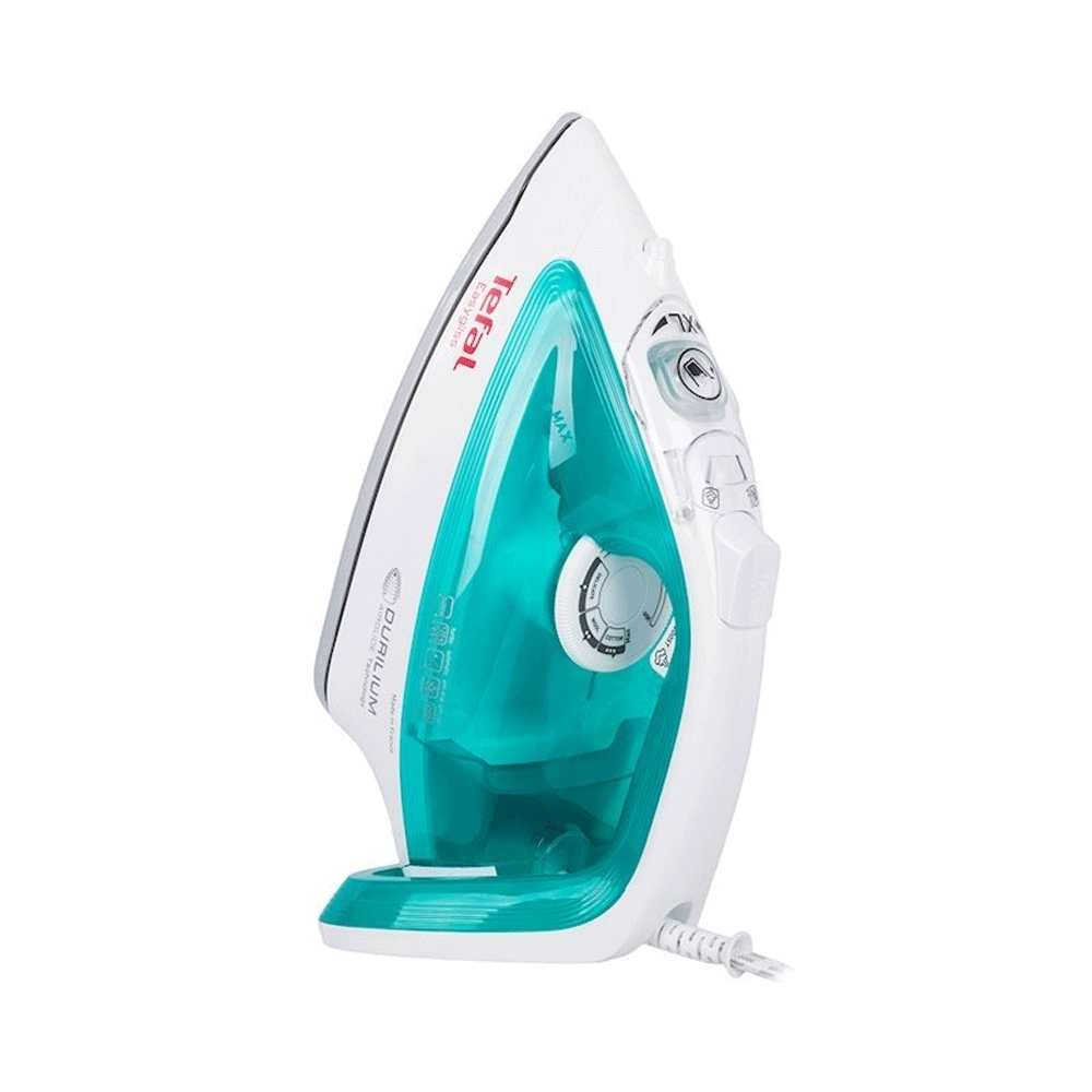 Tefal FV3951E0, 2400W, 0.17L, Steam Iron, White/Blue