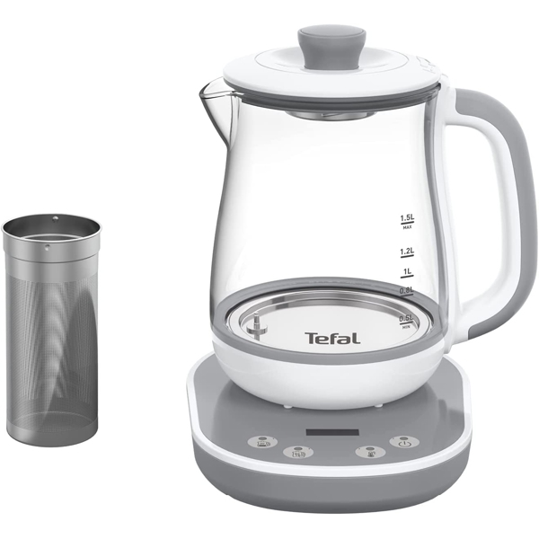 ელექტრო ჩაიდანი Tefal BJ551B10, 1430W, 1.5L, Electric Kettle, Transparent