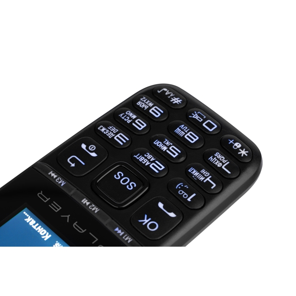 მობილური ტელეფონი 2E S180 2021, 32MB, Dual Sim, Black