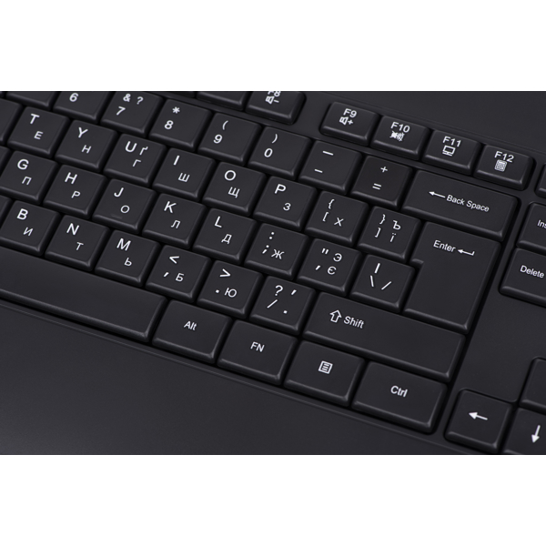 კლავიატურა 2E 2E-KS109UB, Wired, USB, Keyboard, Black