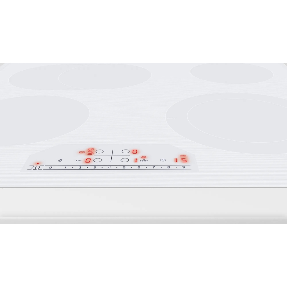 ჩასაშენებელი ქურის ზედაპირი Bosch PKN652FP2E, Built-in, White