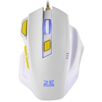 მაუსი 2E 2E-MG280UWT MG280, Wired, USB, Gaming Mouse, White