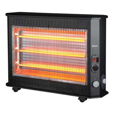 Zilan ZLN6821, 2000W, 15-20m², Electric Heater, Black