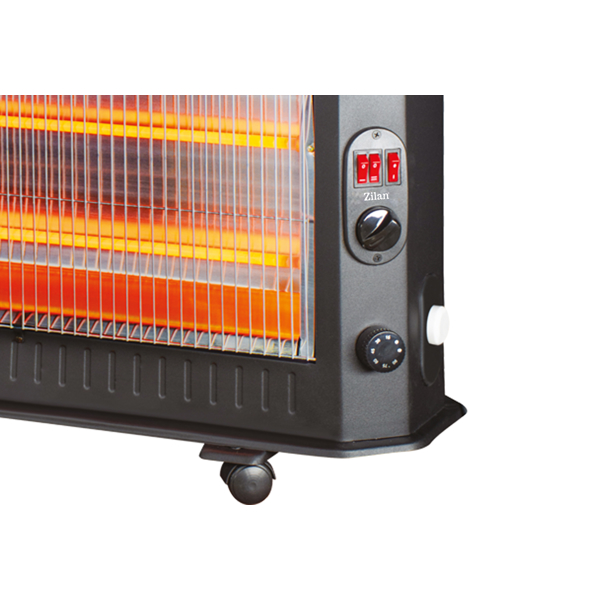 Zilan ZLN6838, 2800W, 20-30m², Electric Heater, Black