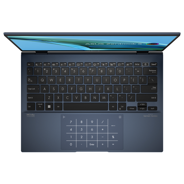 ნოუთბუქი Asus UM5302TA ZenBook S, 13.3", Ryzen 7-6800U, 16GB, 512GB SSD, Integrated, Blue