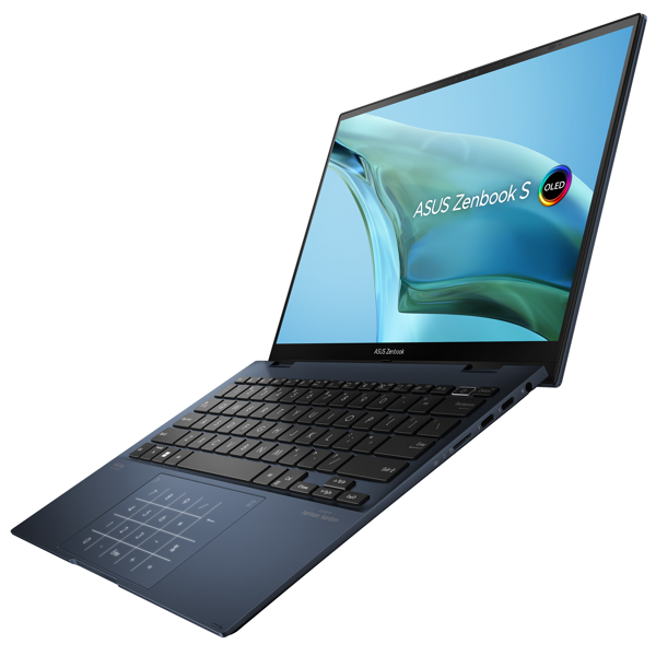 ნოუთბუქი Asus UP5302ZA ZenBook S, 13.3", i7-1260P, 16GB, 1TB SSD, Integrated, Blue