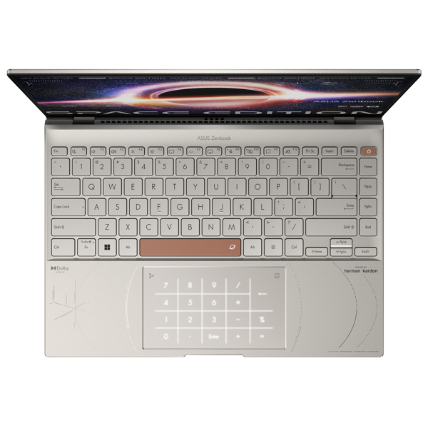 ნოუთბუქი Asus UX5401ZAS ZenBook 14X, 14", i7-12700H, 16GB, 1TB SSD, Integrated, Titanium Silver