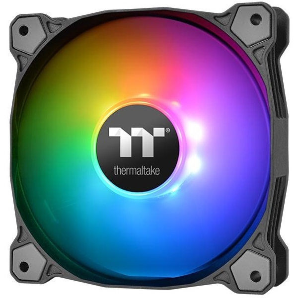 ქულერი Thermaltake CL-F063-PL12SW-A, RGB, 120mm, 1500RPM, Cooler, 3in1, Grey