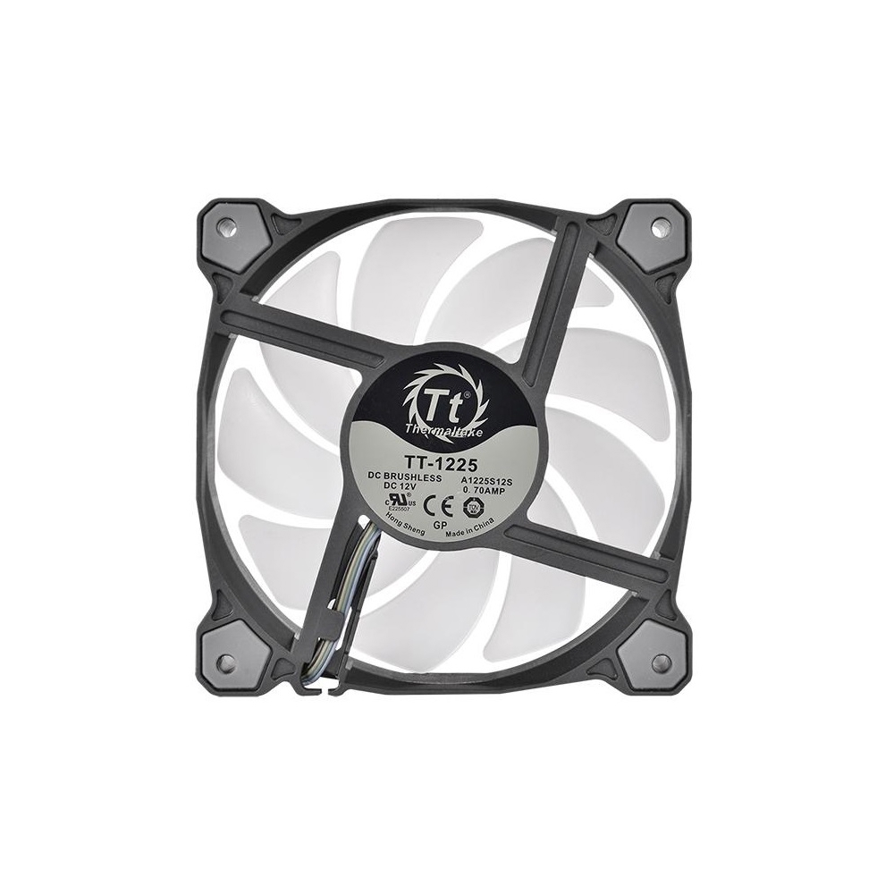 ქულერი Thermaltake CL-F063-PL12SW-A, RGB, 120mm, 1500RPM, Cooler, 3in1, Grey