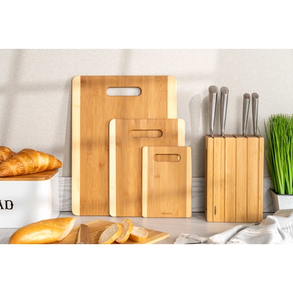 საჭრელი დაფა Ardesto AR1420BM, 20cm, Cutting Board, Wood