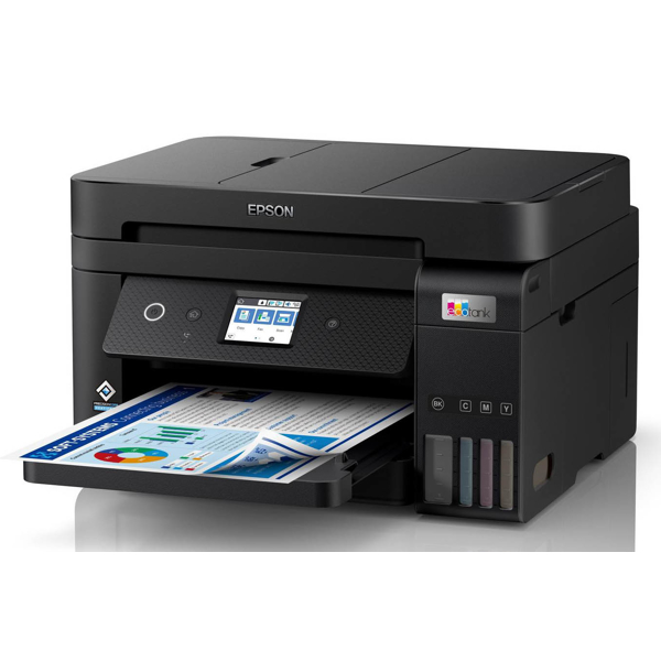 პრინტერი Epson C11CJ60406 EcoTank L6290 CIS, MFP, A4, Wi-Fi, USB, Black