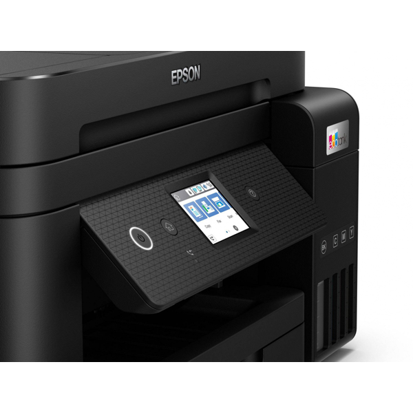 პრინტერი Epson C11CJ60406 EcoTank L6290 CIS, MFP, A4, Wi-Fi, USB, Black