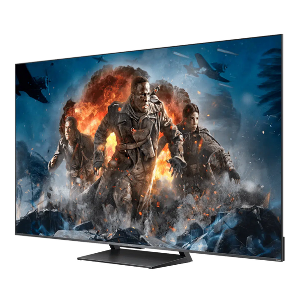 ტელევიზორი TCL 55C735/MT15HS8-RU/GE, 55", 4K QLED, Smart TV, HDMI, USB, BT, RJ-45, WiFi, VA, Black