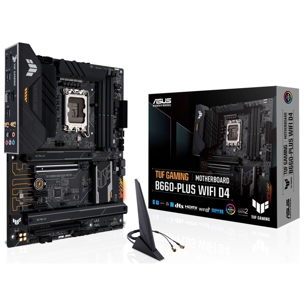 დედა დაფა Asus TUF_GAM_B660-PLUS_WIFID4, LGA 1700, DDR4, 128GB