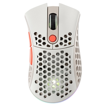 მაუსი 2E 2E-MGHSPR-WL-WT HyperSpeed Pro WL, Wireless, USB, Gaming Mouse, White