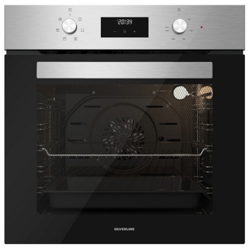 ჩასაშენებელი ელექტრო ღუმელი Silverline BO6502X01, 72L, Built-In, Silver