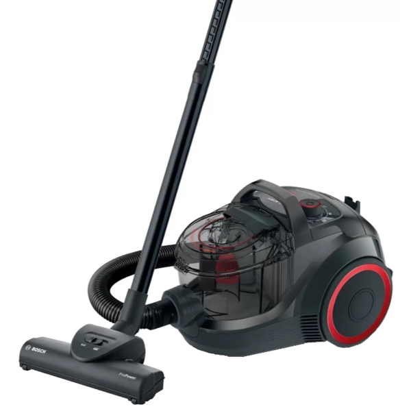 მტვერსასრუტი Bosch BGS21POW2, 750W, 2L, Vacuum Cleaner, Black