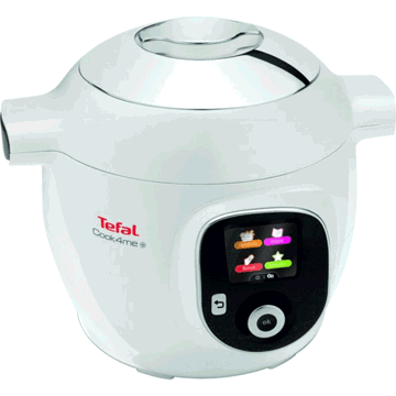 მულტსახარში Tefal CY851130, 1600W, 6L, Electric Glass Steamer, White