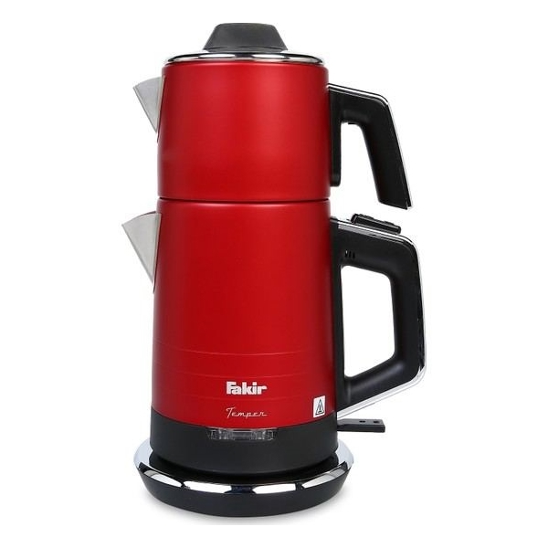 ელექტრო ჩაიდანი Fakir Temper , 1800W, 1.1L, Electric Kettle, Red