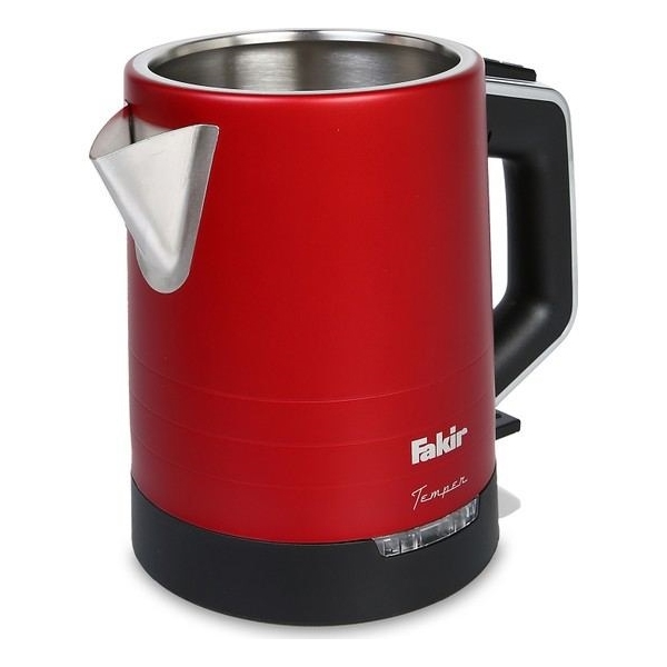 ელექტრო ჩაიდანი Fakir Temper , 1800W, 1.1L, Electric Kettle, Red