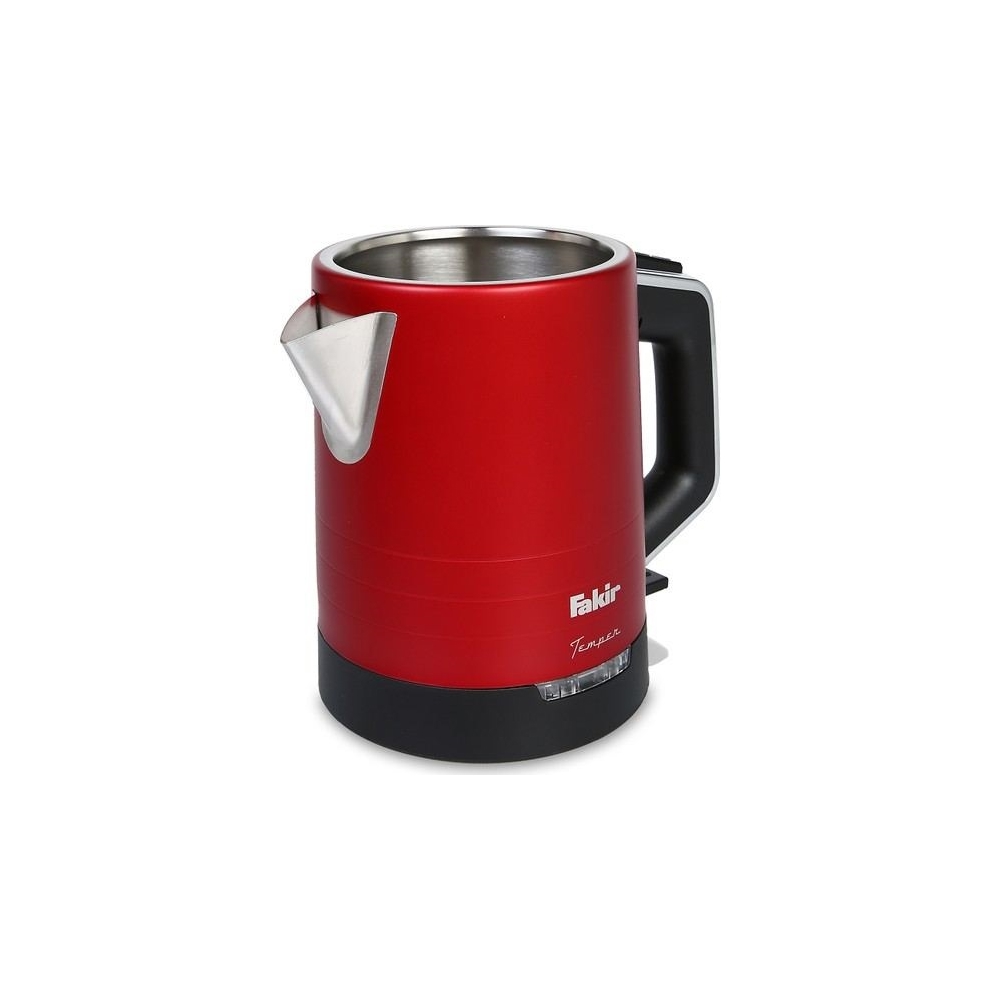 ელექტრო ჩაიდანი Fakir Temper , 1800W, 1.1L, Electric Kettle, Red
