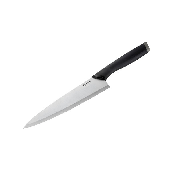 Tefal K2213244 Kitchen Knife 20 cm, Silver/Black