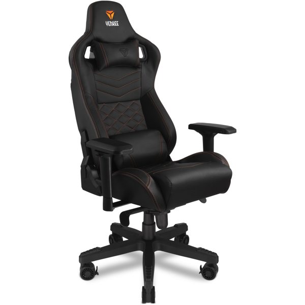 გეიმერული სავარძელი Yenkee YGC 200BK, Gaming Chair, Black