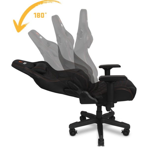 გეიმერული სავარძელი Yenkee YGC 200BK, Gaming Chair, Black