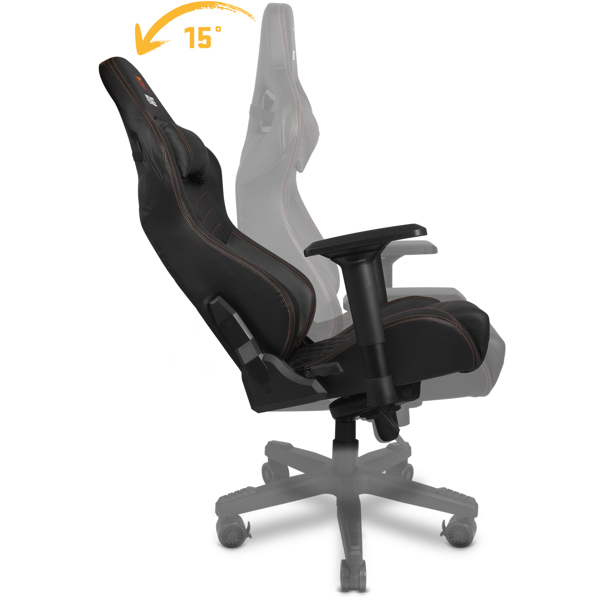 გეიმერული სავარძელი Yenkee YGC 200BK, Gaming Chair, Black