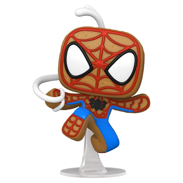 სათამაშო საკოლექციო ფიგურა Funko POP FUN25491635 Bobble Marvel Holiday Gingerbread Spider-Man 50664