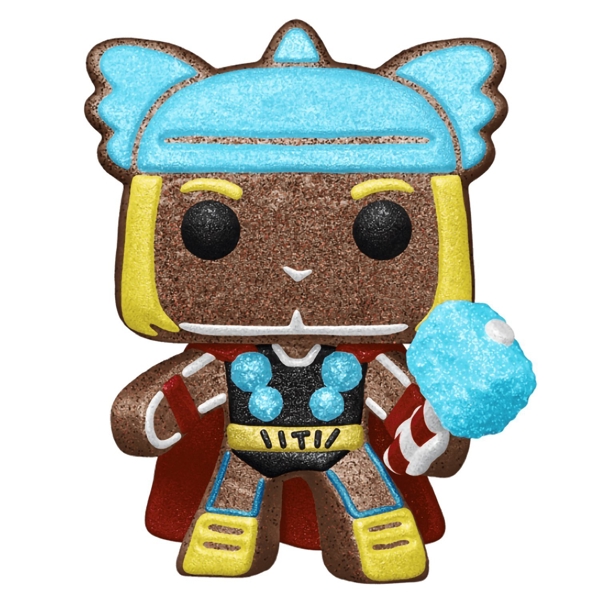 Funko POP FUN25491460 Bobble Marvel Holiday Gingerbread Thor 58235