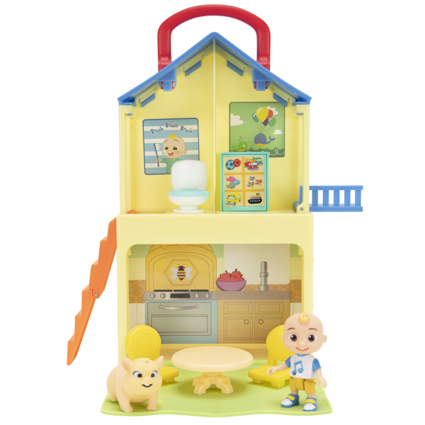 სათამაშო ნაკრები CoComelon CMW0109 Medium Playset CoComelon's Pop n' Play House