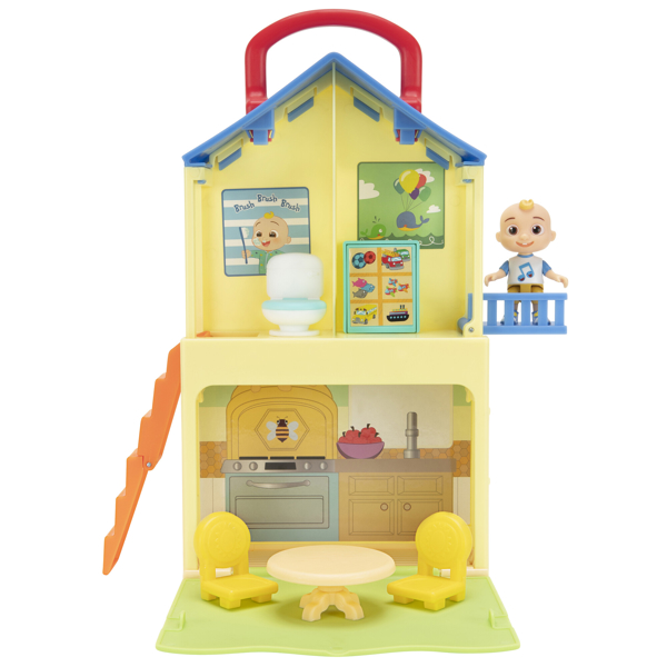 სათამაშო ნაკრები CoComelon CMW0109 Medium Playset CoComelon's Pop n' Play House