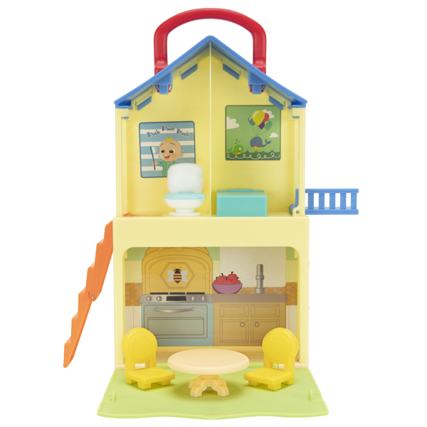 სათამაშო ნაკრები CoComelon CMW0109 Medium Playset CoComelon's Pop n' Play House